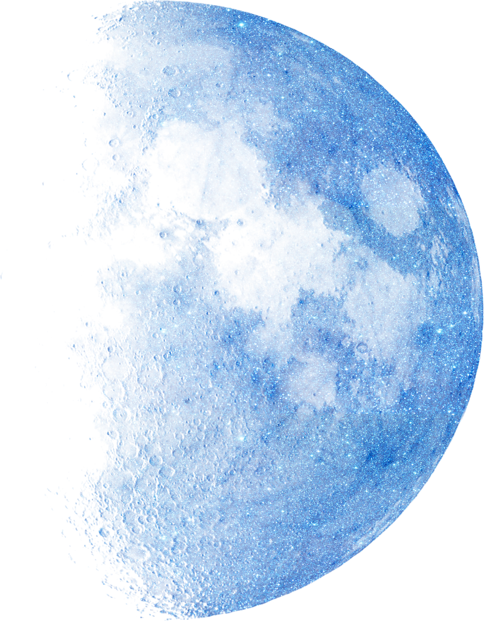 Blue Half Moon